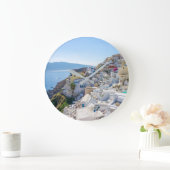 Santorini Griekenland - zonnige zomerdag in Santor Grote Klok (Huis)