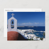 Santorini, GriekenlandPostcard Briefkaart (Voorkant / Achterkant)
