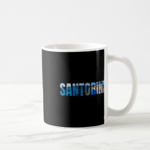 Santorini Grieks Eiland Egeïsche Zee Griekenland V Koffiemok