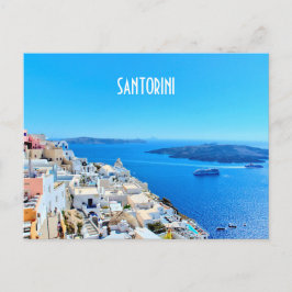 Santorini Grieks Eilanden Uitzicht Briefkaart