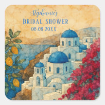 Santorini Griekse Citrus Mediterraan Bruidsdouche