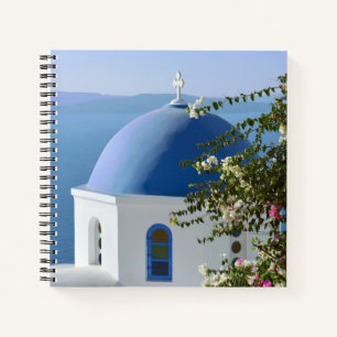Santorini - Griekse eilandlaptop Notitieboek