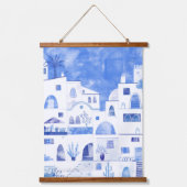 Santorini Hangend Wandkleed (Voorkant)