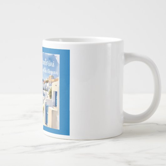 Santorini, het juweel van de Egeïsche Zee Grote Koffiekop (Rechts)