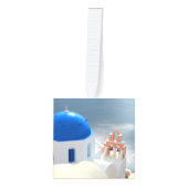 Santorini in de middag van de zon decoratie (Voorkant)