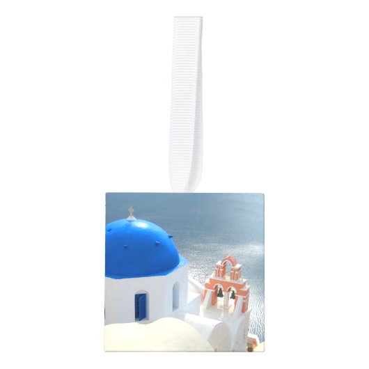 Santorini in de middag van de zon decoratie (Voorkant)