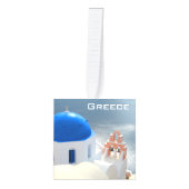 Santorini in de middag van de zon decoratie (Voorkant)