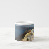 Santorini in de middag van de zon espresso kop (Voorkant)