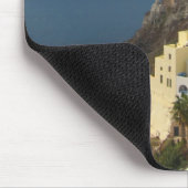 Santorini in de middag van de zon muismat (Hoek)