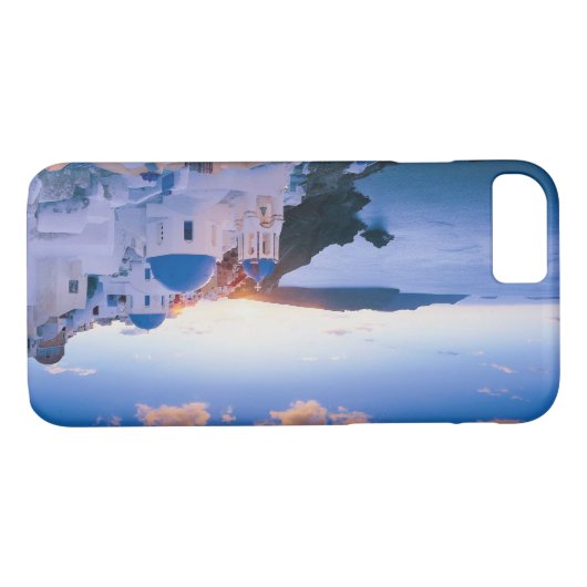 Santorini iPhone Case (Achterkant (Horizontaal))