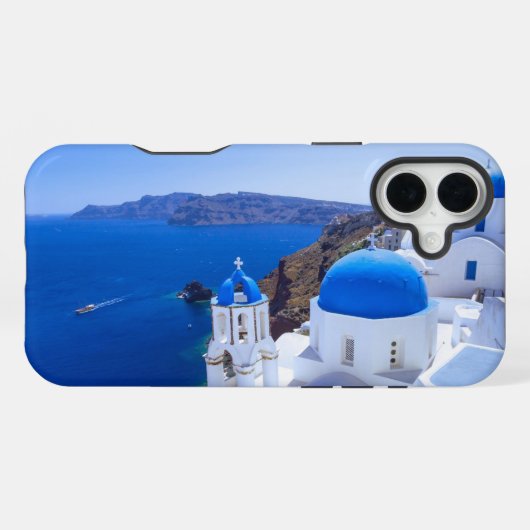 Santorini iPhone Hoesje (Achterkant horizontaal)