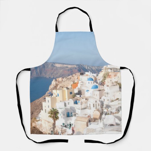 Santorini Island Bliss #3 #wall #art Schort (Voorkant)