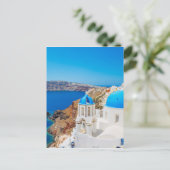 Santorini Island - Caldera, Griekenland Briefkaart (Staand voorkant)