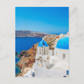 Santorini Island - Caldera, Griekenland Briefkaart (Voorkant)