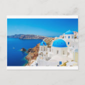 Santorini Island - Caldera, Griekenland Briefkaart (Voorkant)