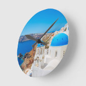 Santorini Island - Caldera, Griekenland Ronde Klok (Hoek)