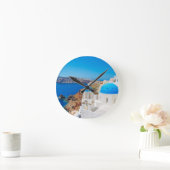 Santorini Island - Caldera, Griekenland Ronde Klok (Huis)