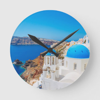 Santorini Island - Caldera, Griekenland Ronde Klok