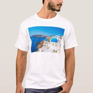 Santorini Island - Caldera, Griekenland T-shirt