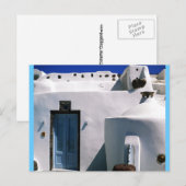 Santorini Island Griekenland Briefkaart (Voorkant / Achterkant)