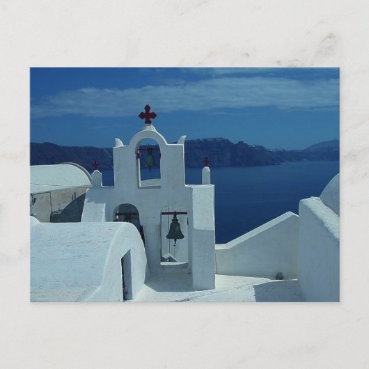 Santorini Island Griekenland Briefkaart (Voorkant)