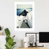 Santorini Island, Griekenland Poster (Thuiskantoor)