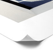 Santorini Island, Griekenland Poster (Hoek)