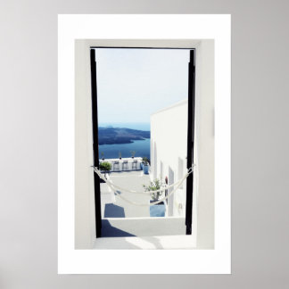 Santorini Island, Griekenland Poster