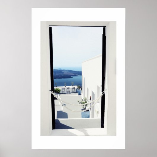 Santorini Island, Griekenland Poster (Voorkant)