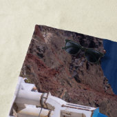 Santorini Island, Griekenland Strandlaken (In situ)