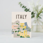 Santorini Italië Briefkaart (Staand voorkant)