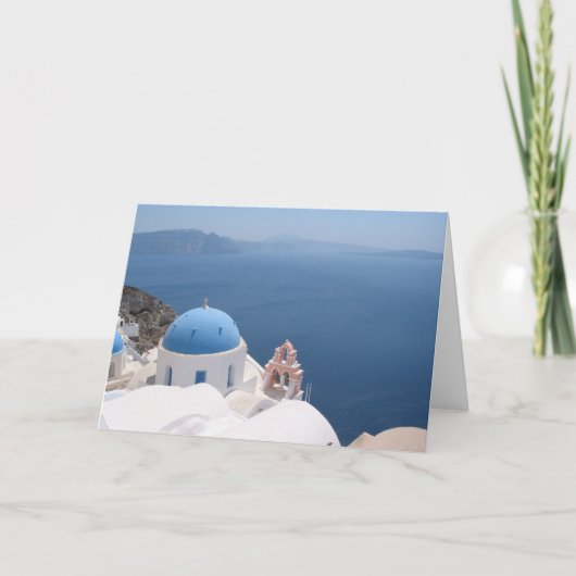 Santorini Kaart (Voorkant)