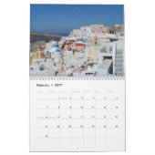 Santorini Kalender (Feb 2027)