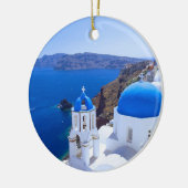 Santorini Keramisch Ornament (Links)