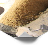 Santorini-kerken Poster (Hoek)