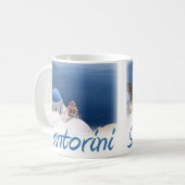 Santorini Koffiemok (Voorkant links)