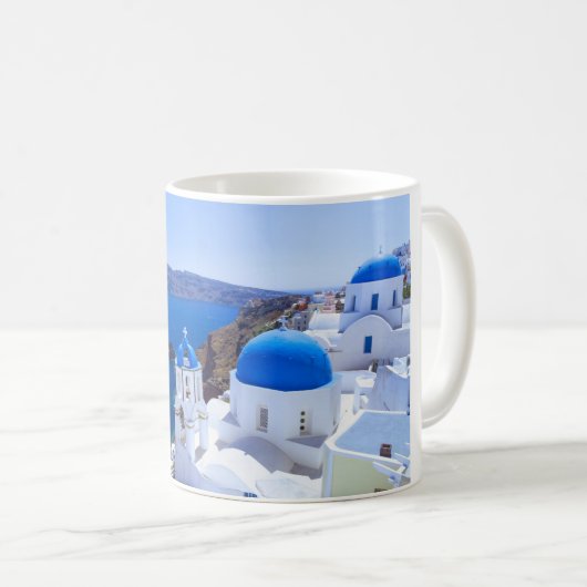 Santorini Koffiemok (Voorkant rechts)