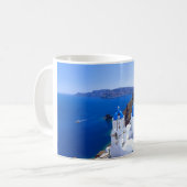 Santorini Koffiemok (Voorkant links)