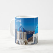 Santorini Koffiemok (Voorkant links)