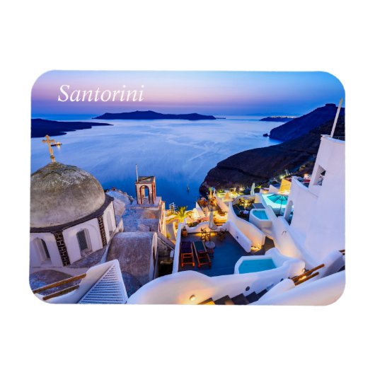 Santorini Magneet (Horizontaal)