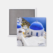 Santorini Magneet (Voorkant / Achterkant)