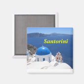 Santorini magneet (Voorkant / Achterkant)