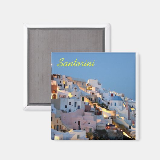 Santorini magneet (Voorkant / Achterkant)