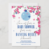 Santorini Mamma Mia Bougainvillea-baby shower Kaart (Voorkant)