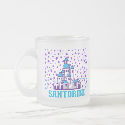 Santorini Memory.b Matglas Koffiemok (Links)