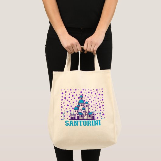 Santorini Memory.b Tote Bag (Voorkant (product))