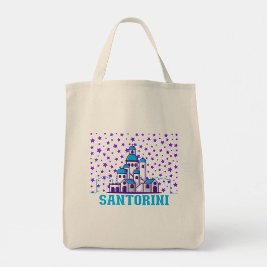Santorini Memory.b Tote Bag (Achterkant)