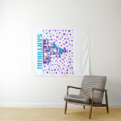 Santorini Memory.b Wandkleed (In Situ (horizontaal))