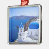 Santorini Metalen Ornament (Links)