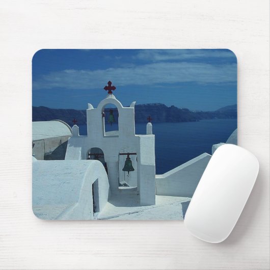 Santorini Mousepad Griekenland Muismat (Met muis)